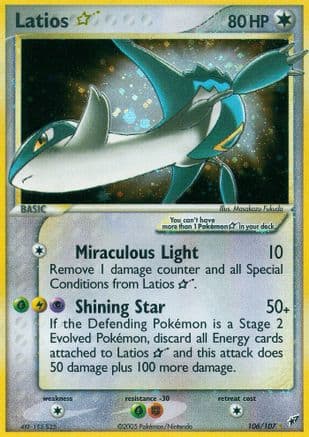 Latios Star 106/107 - Deoxys