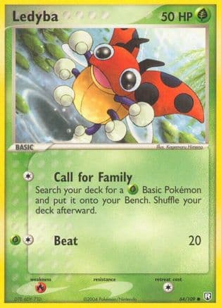 Ledyba Team Rocket Returns - Common