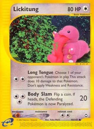 Lickitung Aquapolis - Common