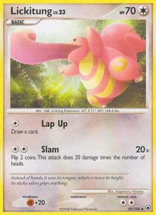 Lickitung - Reverse Holofoil Majestic Dawn - Uncommon