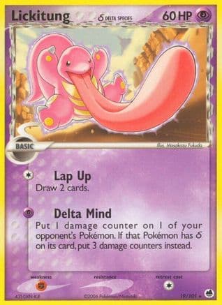 Lickitung (Delta Species) 019/101 - Dragon Frontiers