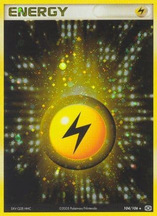 Lightning Energy Emerald - Holo Rare
