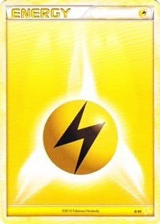 Lightning Energy (#) 6- HGSS Trainer Kit Gyarados & Raichu