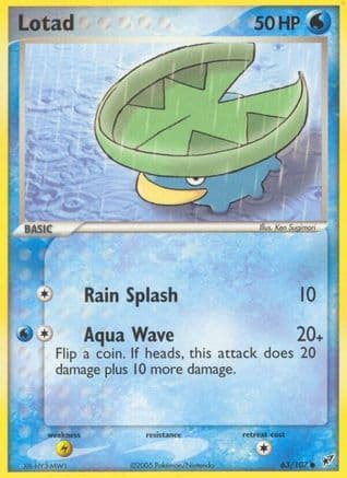 Lotad 063/107 - Deoxys Reverse Holofoil