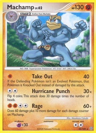 Machamp Stormfront - Rare
