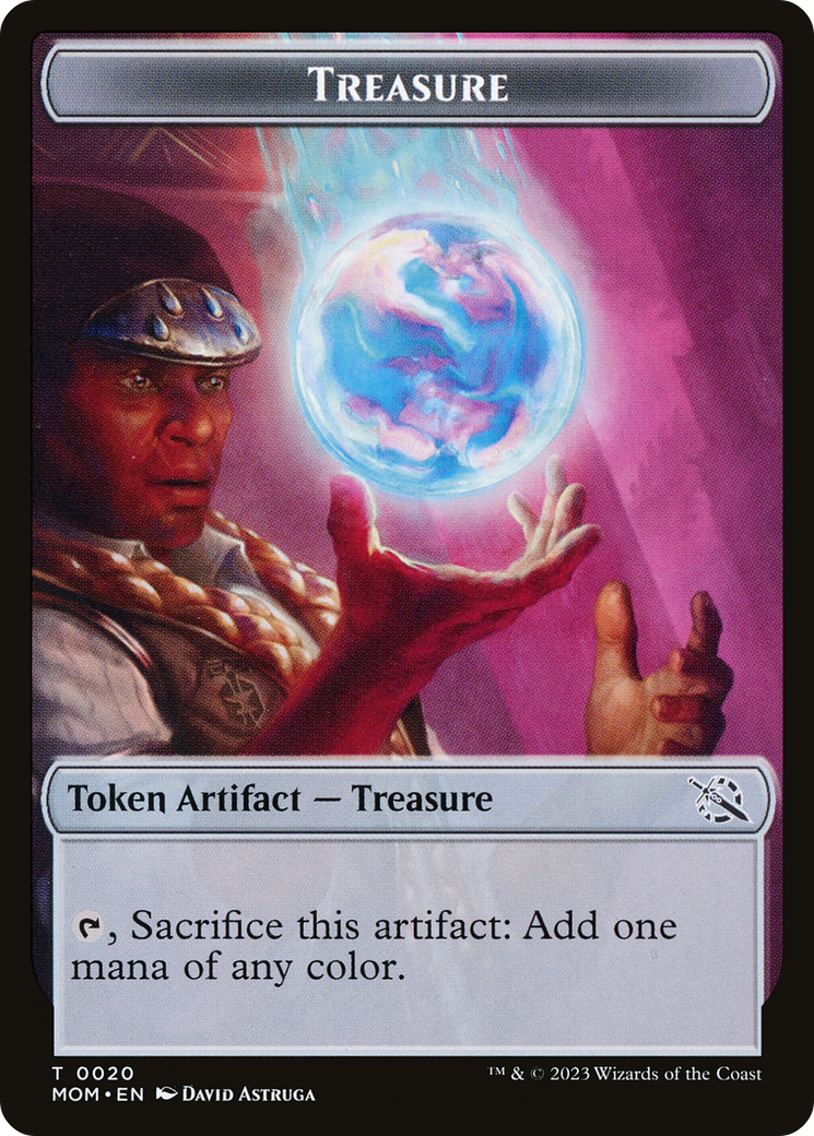 Treasure (TMOM-020) - March of the Machine Tokens