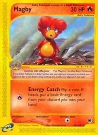 Magby 52/165 - Expedition Reverse Holofoil