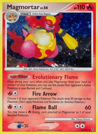 Magmortar - Reverse Holofoil Supreme Victors - Holo Rare