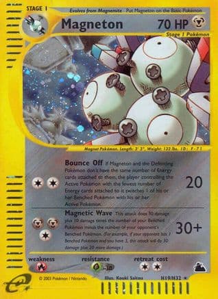 Magneton (H19) - Holofoil Skyridge - Holo Rare