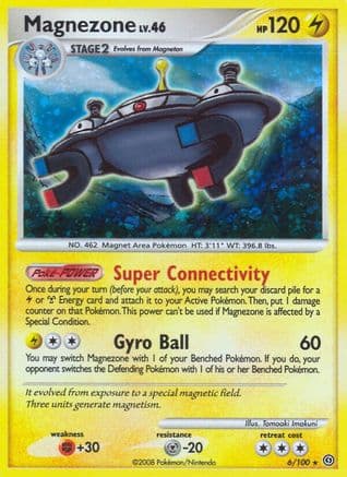 Magnezone (6) - Reverse Holofoil Stormfront - Holo Rare