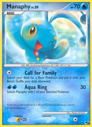 Manaphy 003/17 - POP Series 6 Holofoil