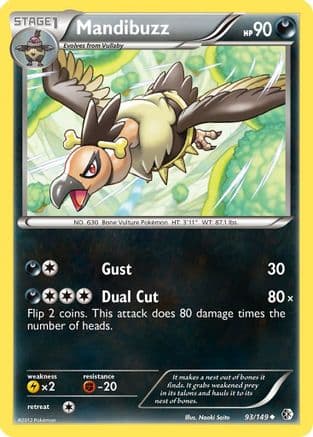 Mandibuzz 93/149 - Boundaries Crossed Reverse Holofoil