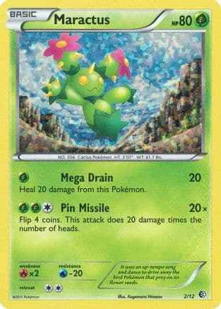 Maractus 2/012 - McDonalds Promos 2011 Holofoil