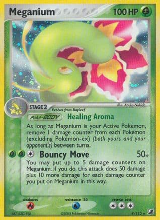Meganium 9/115 - Unseen Forces Reverse Holofoil