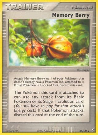 Memory Berry/100 - Reverse Holofoil Crystal Guardians - Uncommon