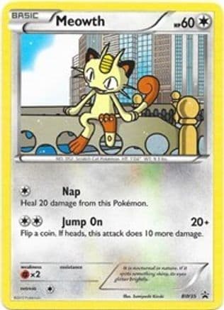Meowth BW35 BW35/101 - Black and White Promos
