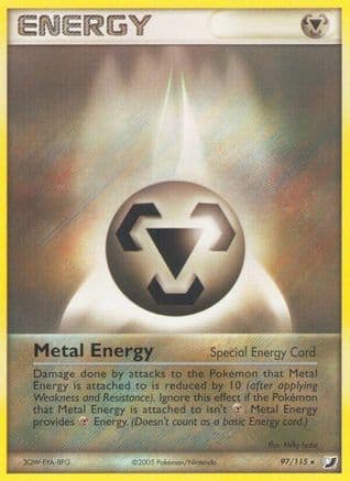 Metal Energy (Special) 97/115 - Unseen Forces Reverse Holofoil