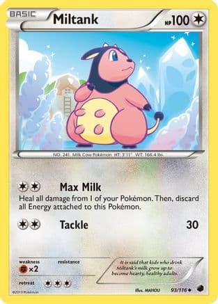 Miltank 093/116 - Plasma Freeze Reverse Holofoil