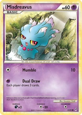 Misdreavus - Reverse Holofoil Call of Legends - Common