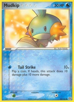 Mudkip 056/106 - Emerald Reverse Holofoil