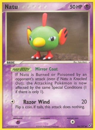 Natu 066/107 - Deoxys Reverse Holofoil