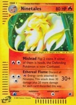 Ninetales 21/165 - Expedition Reverse Holofoil