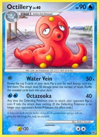 Octillery - Reverse Holofoil Platinum - Uncommon