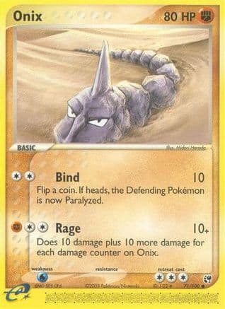 Onix 071/100 - Sandstorm Reverse Holofoil