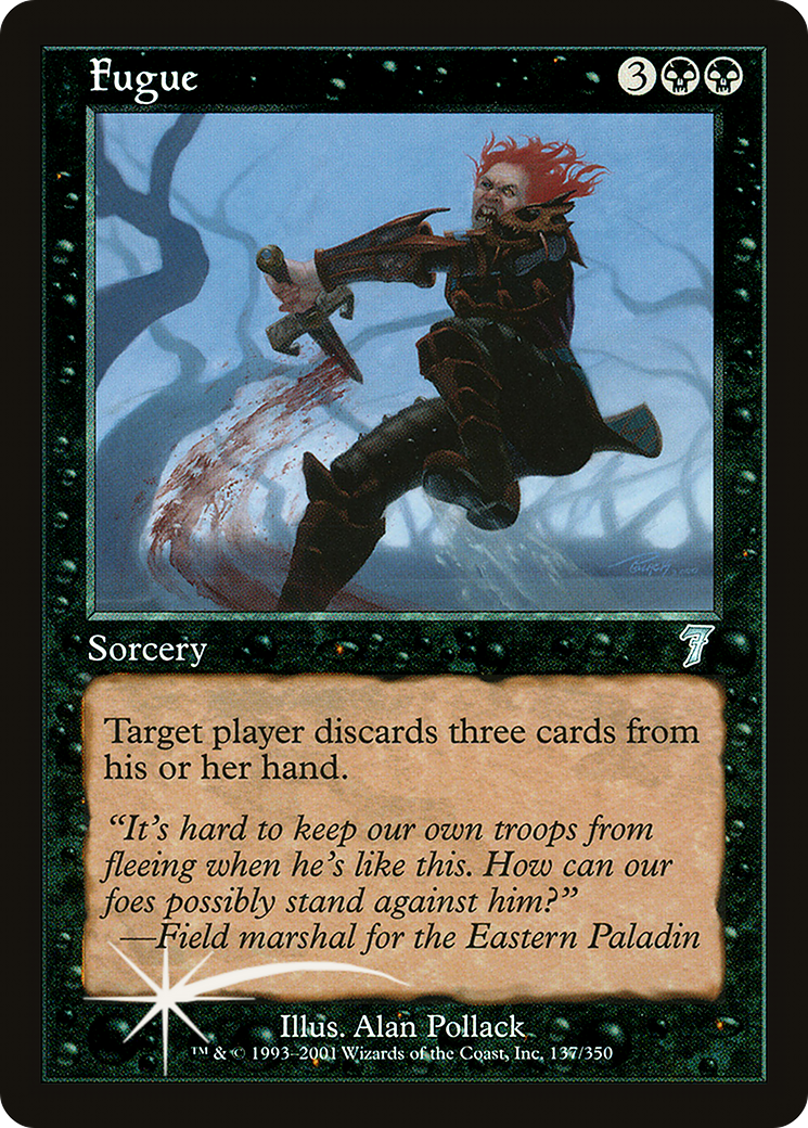 Fugue (7ED-137★) - Seventh Edition Foil