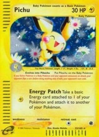 Pichu 22/165 - Expedition Reverse Holofoil