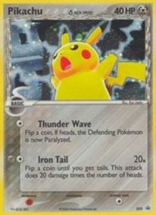 Pikachu (Delta Species) (Value Pack) 35/40 - Nintendo Promos Holofoil