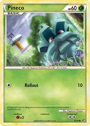 Pineco 62/90 - Undaunted Reverse Holofoil