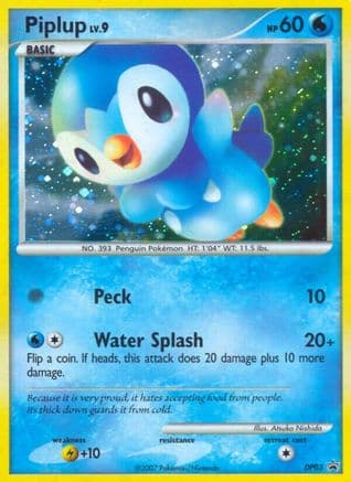 Piplup DP03 DP03/56 - Diamond and Pearl Promos Holofoil