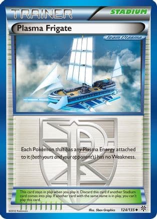Plasma Frigate (Team Plasma) 124/135 - Plasma Storm Reverse Holofoil