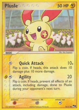 Plusle 013/17 - POP Series 1