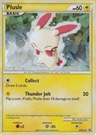 Plusle HGSS16 HGSS16/25 - HGSS Promos Holofoil