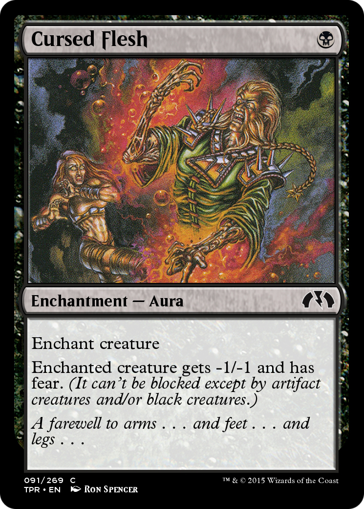 Cursed Flesh (TPR-091) - Tempest Remastered Foil