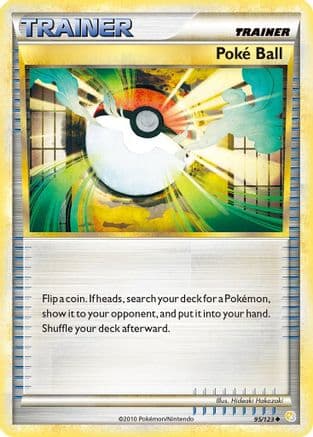 Poke Ball - HeartGold SoulSilver Reverse Holofoil