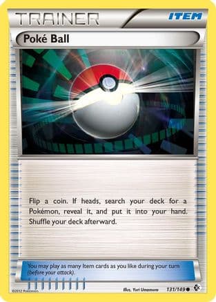 Poke Ball - Reverse Holofoil Boundaries Crossed - Common