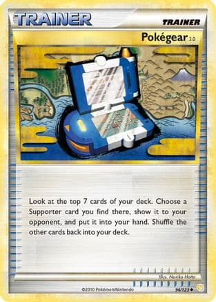 Pokegear .0 096/123 - HeartGold SoulSilver Reverse Holofoil