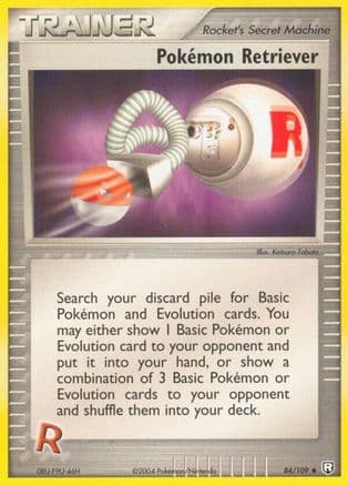 Pokemon Retriever 084/109 - Team Rocket Returns Reverse Holofoil