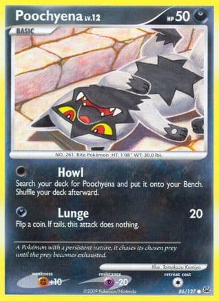 Poochyena 086 Platinum - Common