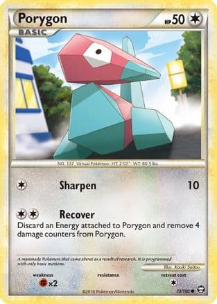 Porygon - Reverse Holofoil Triumphant - Common