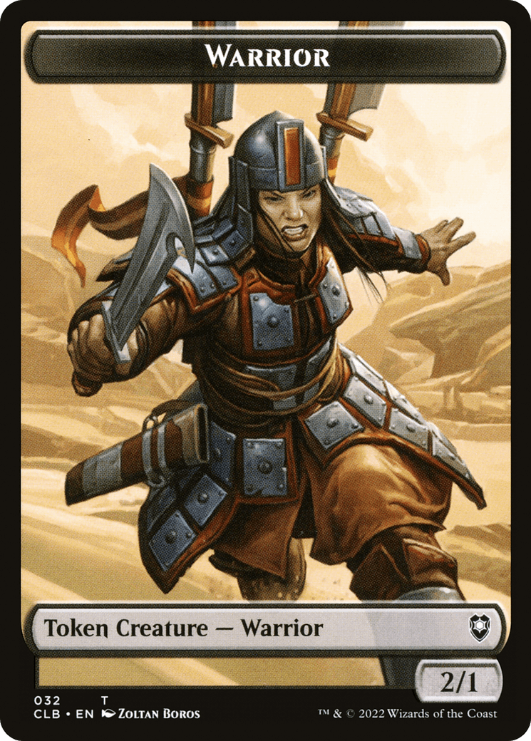 Warrior (TCLB-032) - Battle for Baldur's Gate Tokens