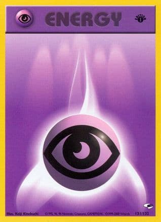 Psychic Energy 131 - 1st Edition Gym Heroes - Common