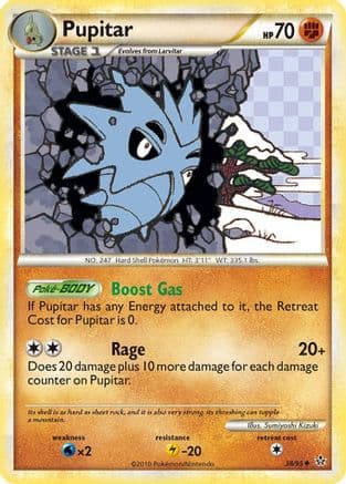 Pupitar 38/95 - Unleashed Reverse Holofoil