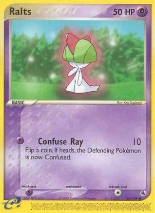 Ralts 66/109 - Ruby and Sapphire Reverse Holofoil