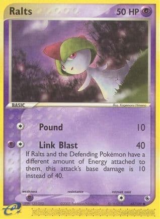 Ralts 68/109 - Ruby and Sapphire Reverse Holofoil