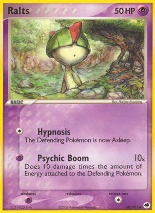 Ralts 060/101 - Dragon Frontiers Reverse Holofoil