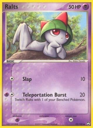 Ralts 059/108 - Power Keepers Reverse Holofoil